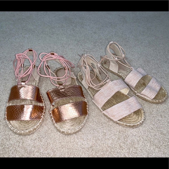 ASOS Shoes - ASOS two-pack espadrilles lace up sandals ASOS Shoes - ASOS two-pack espadrilles lace up sandals